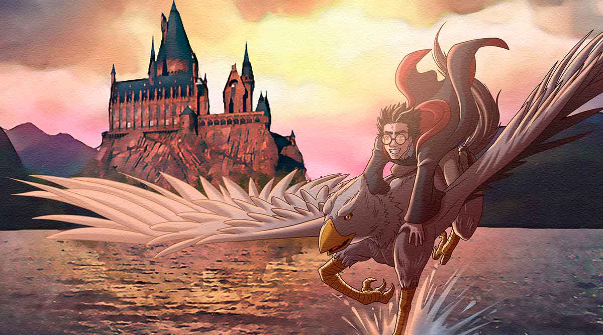 Descubra como pegar hipogrifo em Hogwarts Legacy e voar pelo castelo