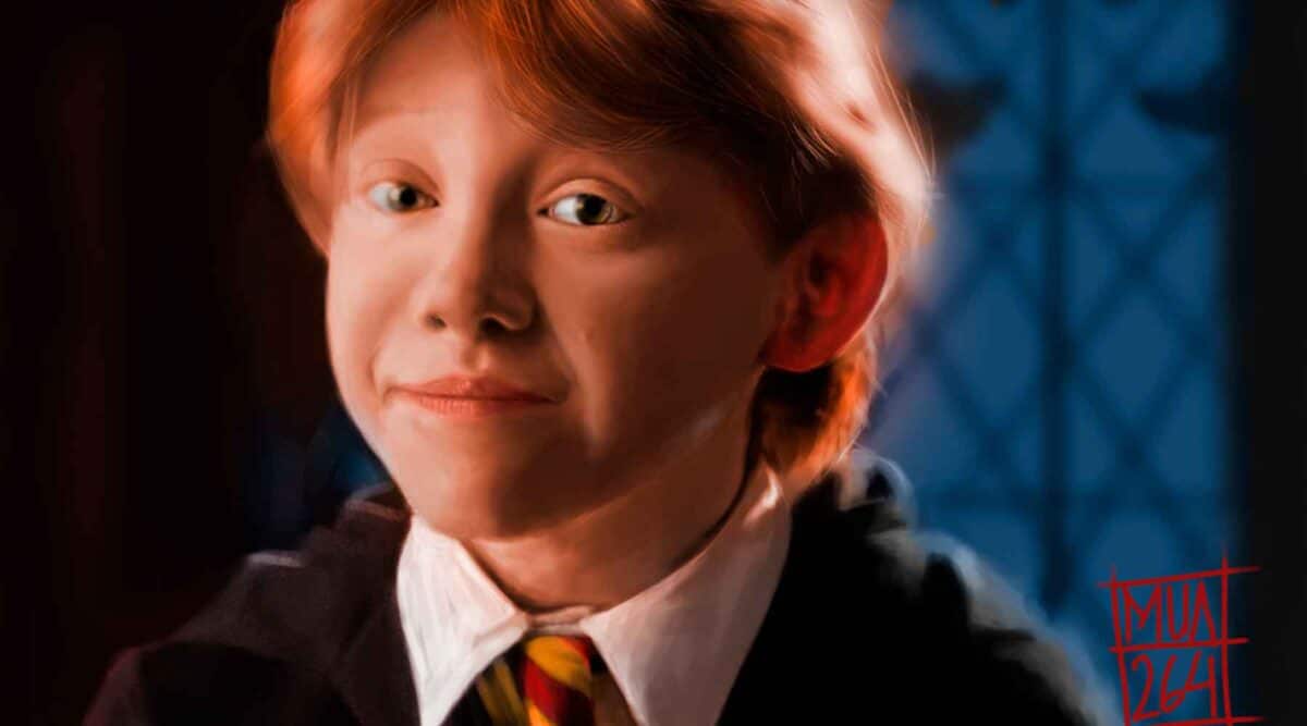 Transformaram Rony Weasley em idiota nos filmes de Harry Potter