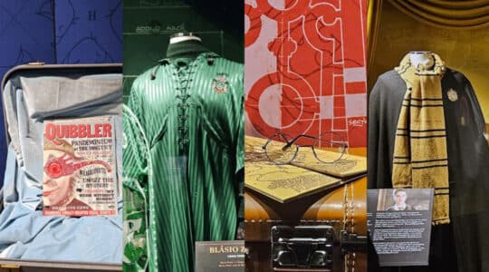 5 coisas que você não pode perder na Harry Potter Exhibition