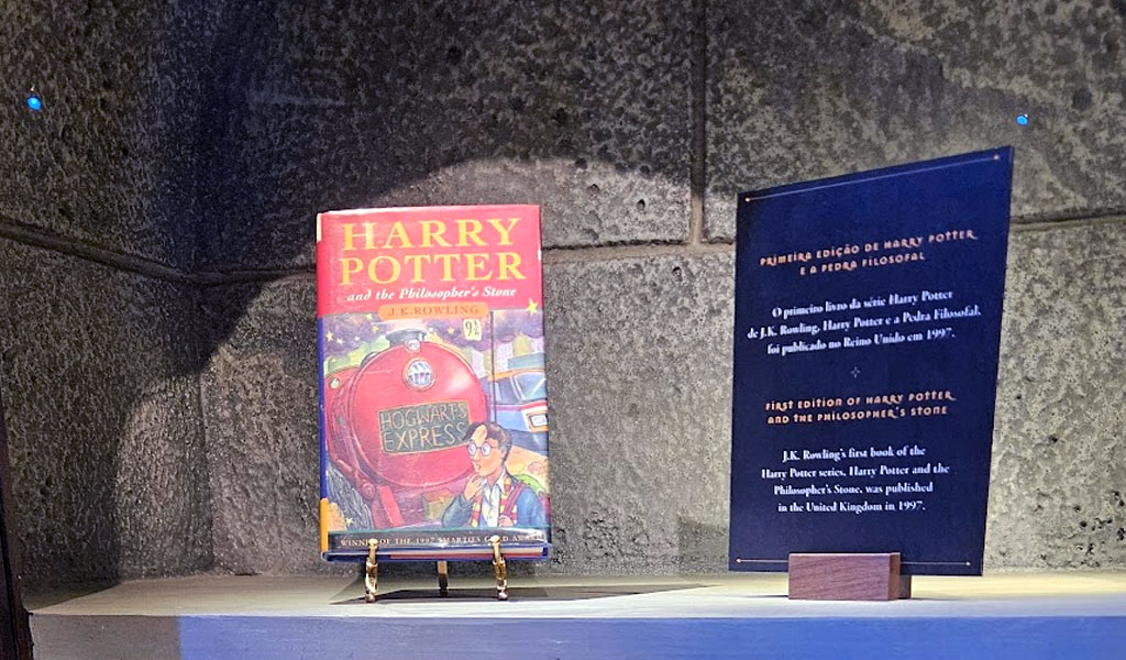 Primeira edição britânica de Harry Potter