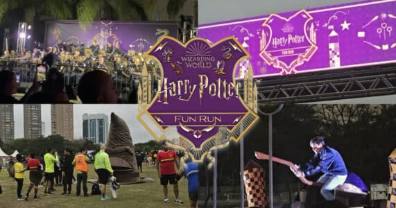 Atrações da corrida oficial Harry Potter Fun Run em São Paulo