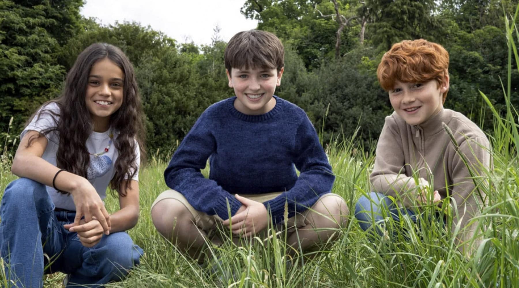 Jovens atores que vão interpretar Harry, Rony e Hermione, o trio de ouro, na série Harry Potter do HBO Max